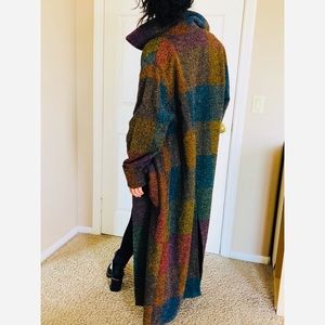 NWT Avoca Rainbow Wool Coat